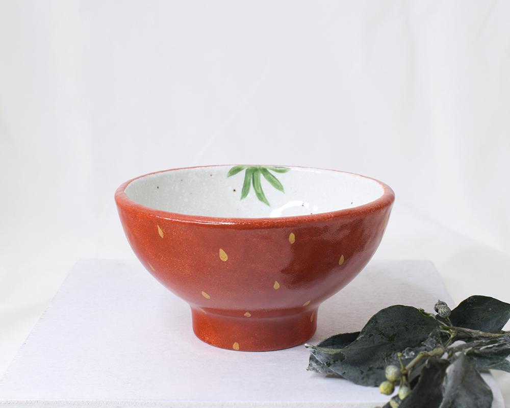 森のいちごの茶碗(単品) | 10枚目