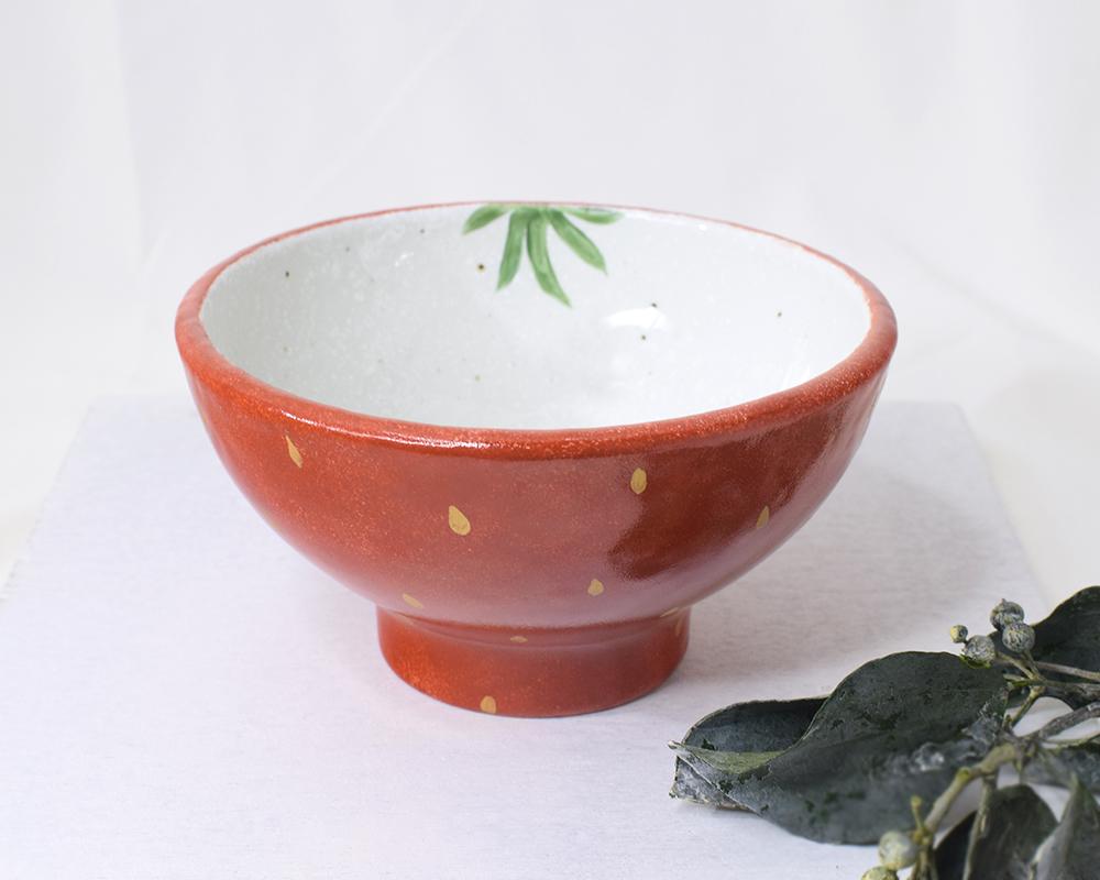 森のいちごの茶碗(単品) | 5枚目