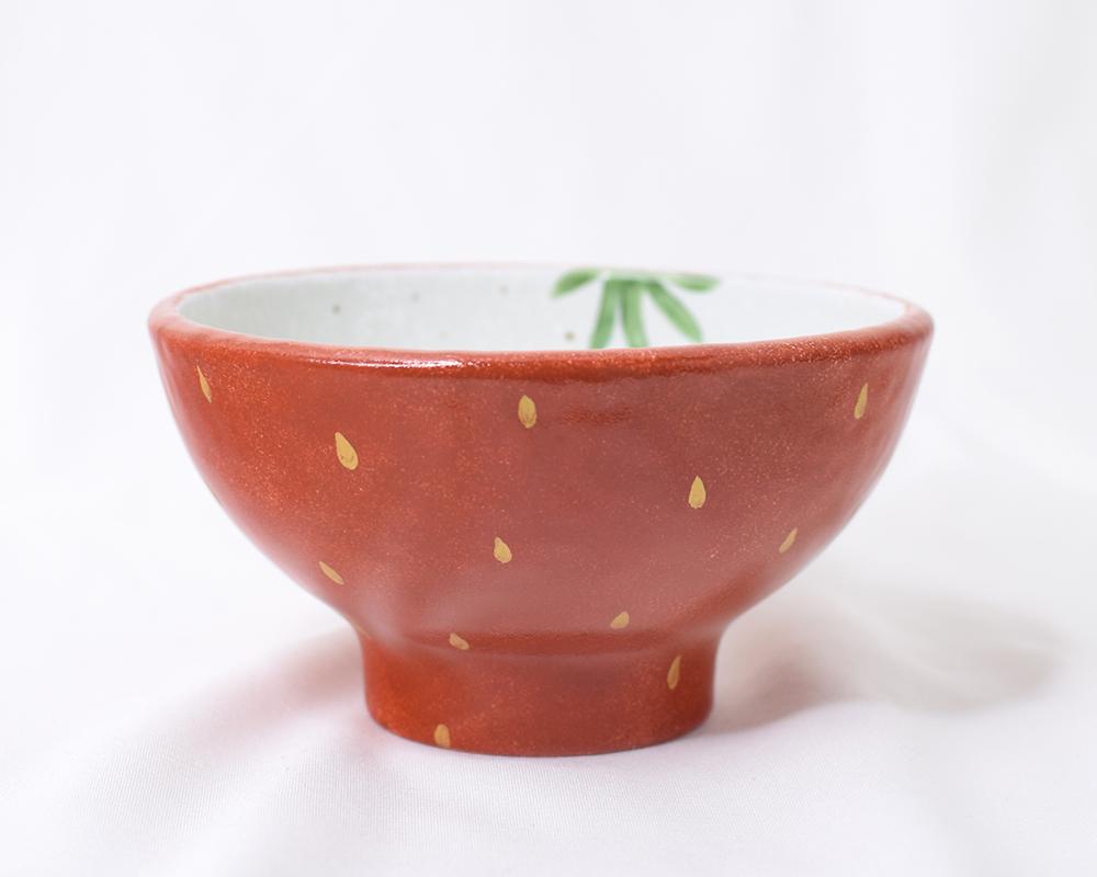 森のいちごの茶碗(単品) | 9枚目
