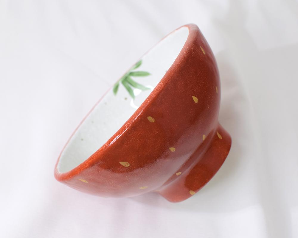 森のいちごの茶碗(単品) | 8枚目